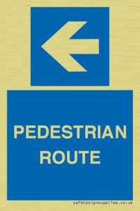 PEDESTRIAN ROUTE